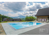 Plastový přelivový bazén z polypropylenu | Simply Pool