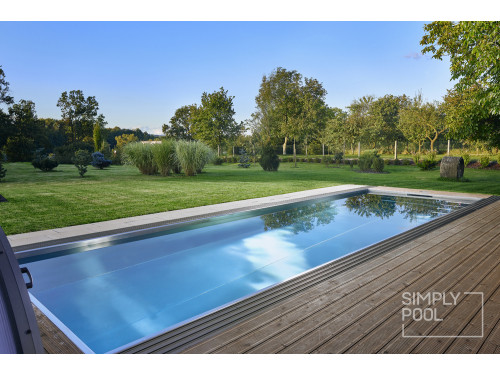 Nerezový skimmerový bazén Simply Pool | Bazén z oceli