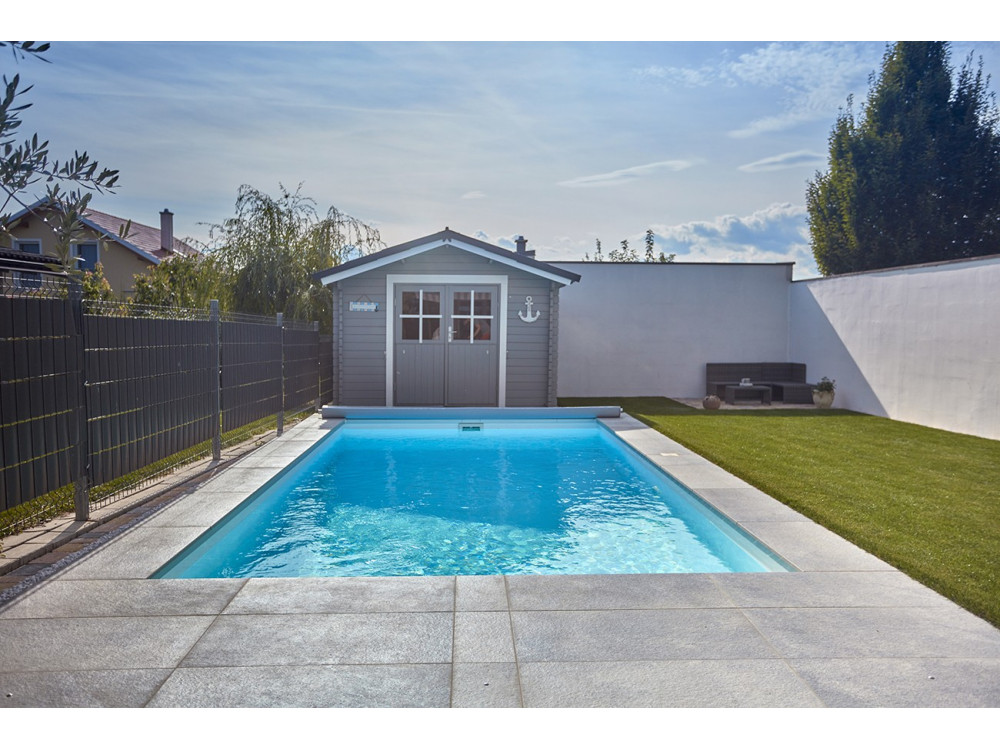 Plastový skimmerový bazén z polypropylenu | Simply Pool