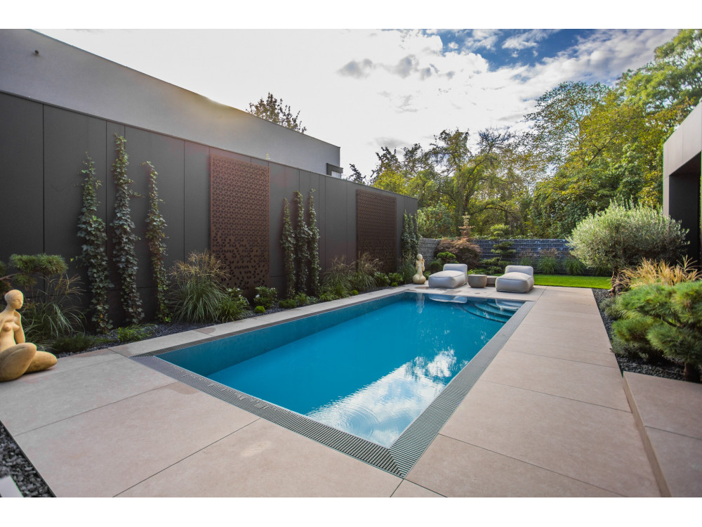 Pool-Set Kunststoff ÜBERLAUF | Pool aus Polypropylen Simply Pool