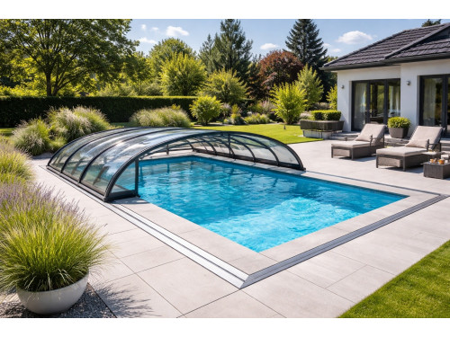 Pool mit Überdachung Simply COMBO Set | Komplettset