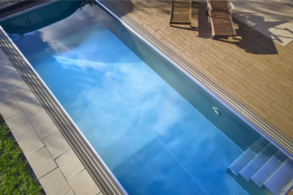 Realizace moderního bazénu Simply Pool
